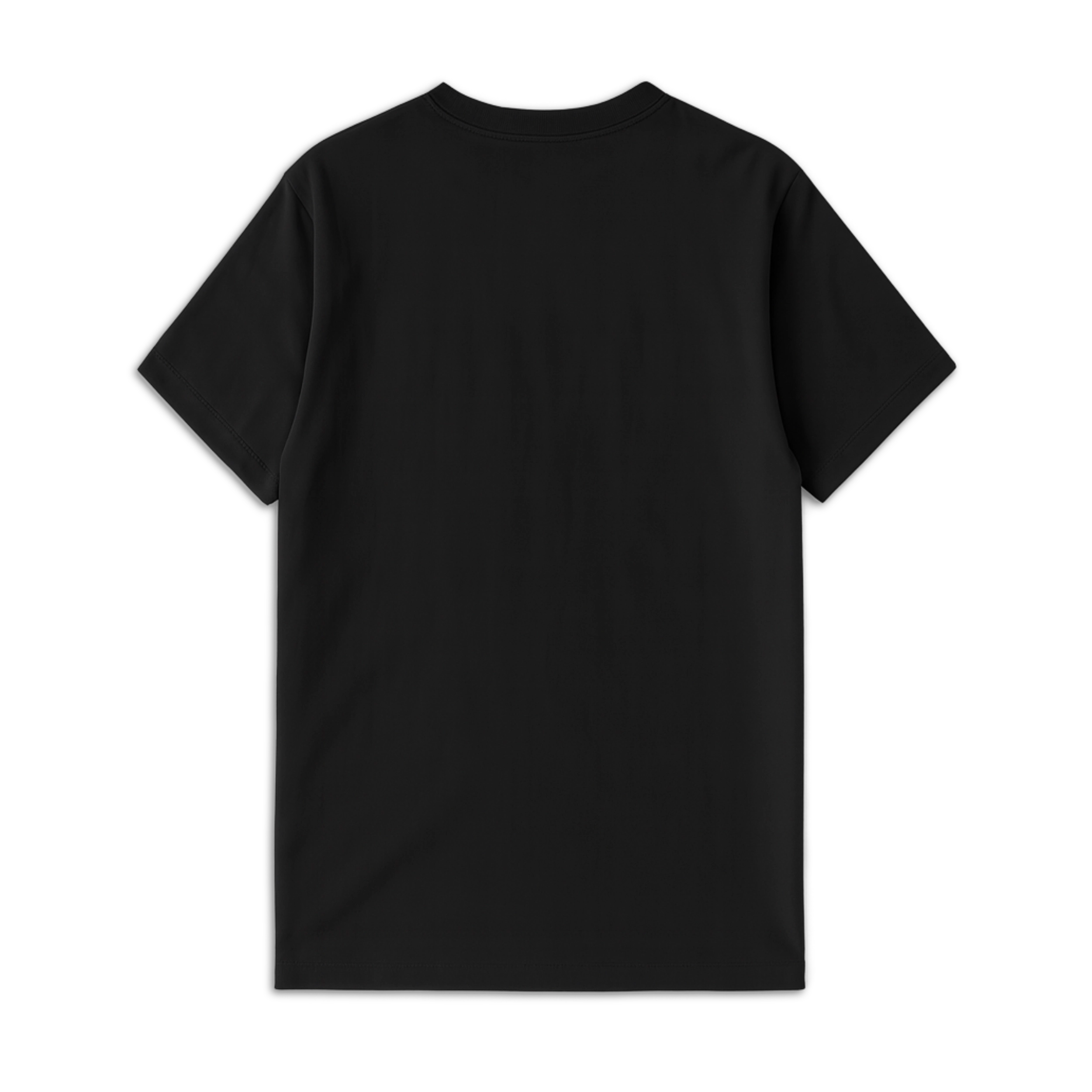 Chops Unisex T-Shirt Black for Drummers - Back View | RVDIMENT Drummer Apparel