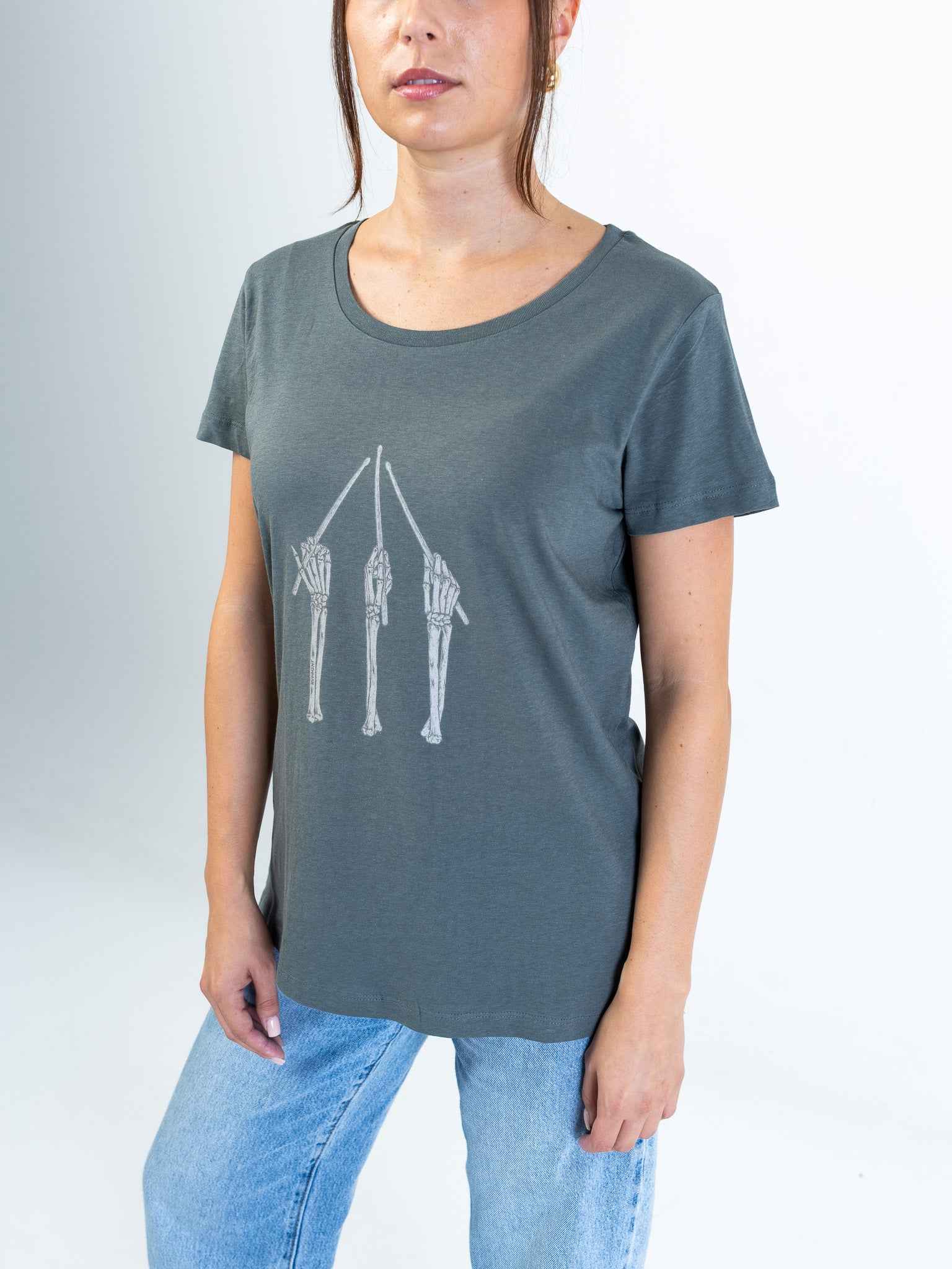 Drumstick Grips Damen T-Shirt