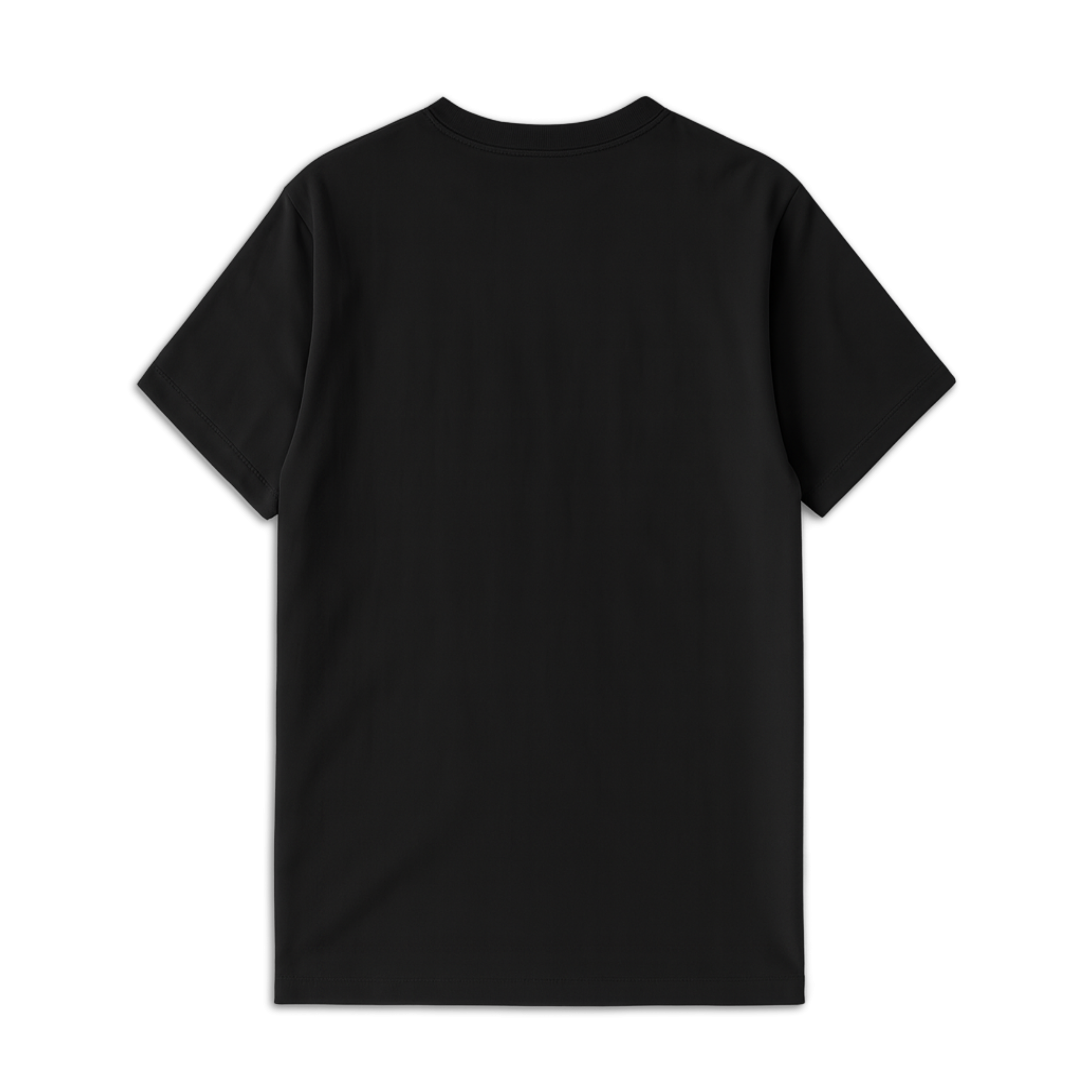Ghost Snare Drum Unisex T-Shirt for Drummers - Back View | RVDIMENT Drummer Apparel