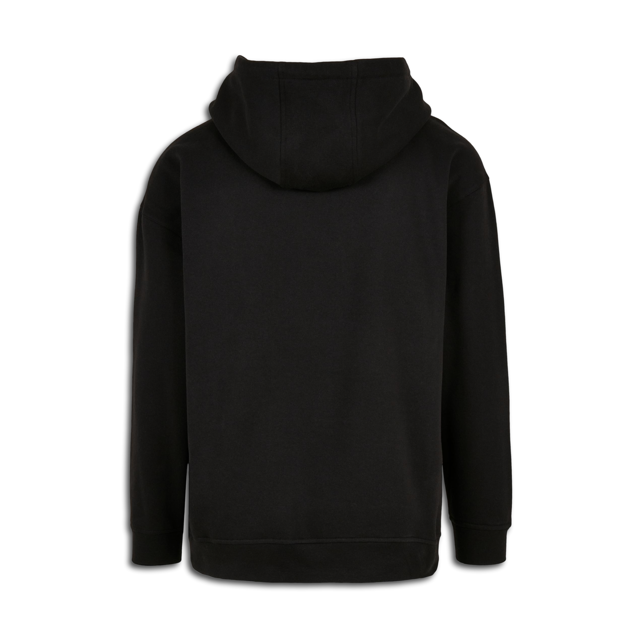 Ghost Notes Hoodie for Drummers - Oversized Unisex Fit - Back View | RVDIMENT Drummer Apparel