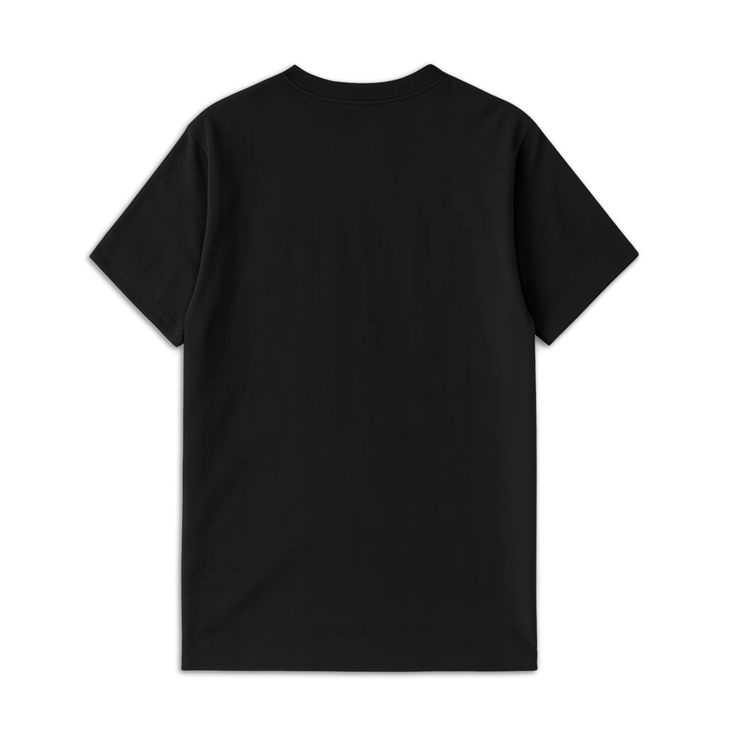 Ghost Notes Unisex T-Shirt for Drummers - Back View | RVDIMENT Drummer Apparel