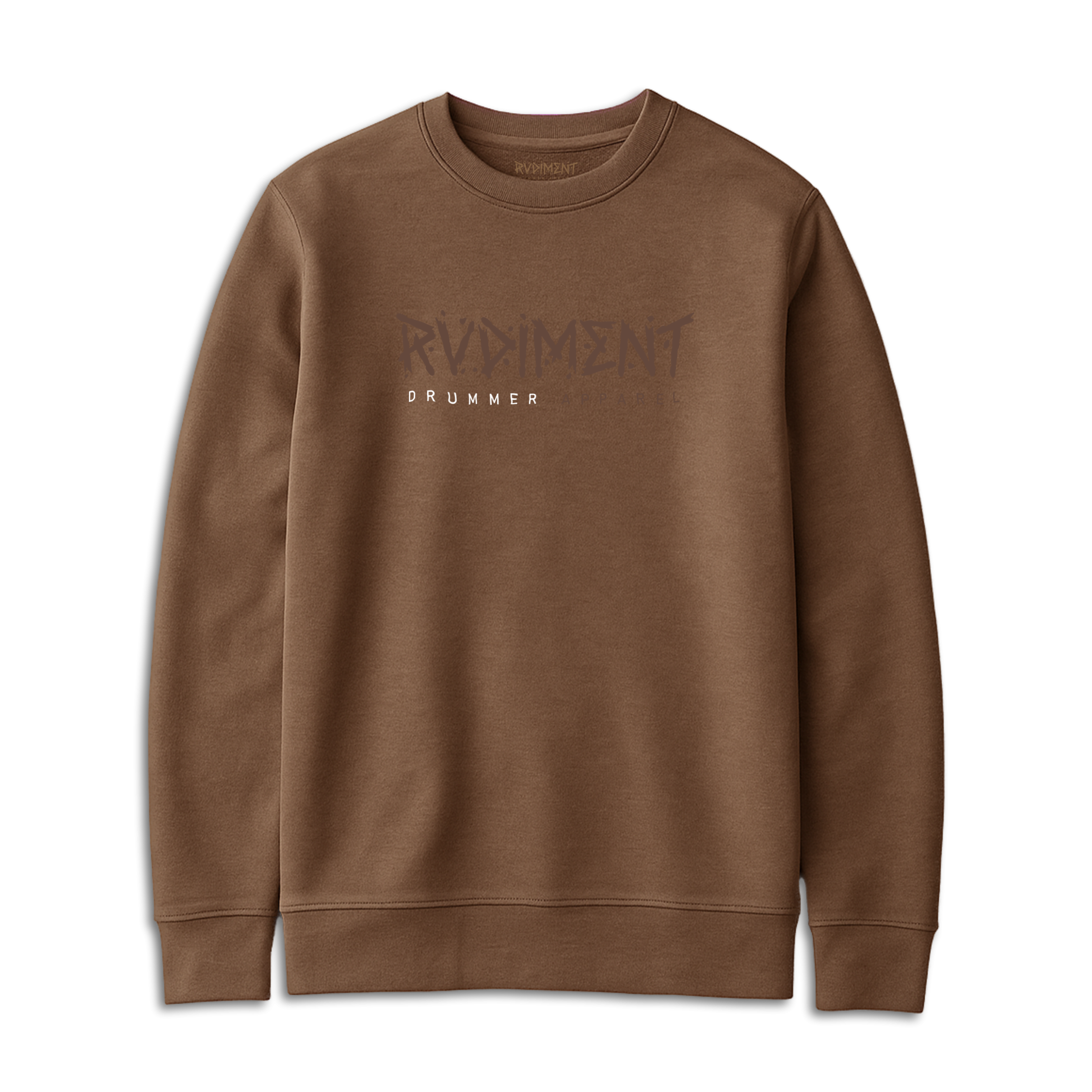 Classic Logo Herren Sweatshirt für Drummer - Vorderansicht | RVDIMENT Drummer Apparel