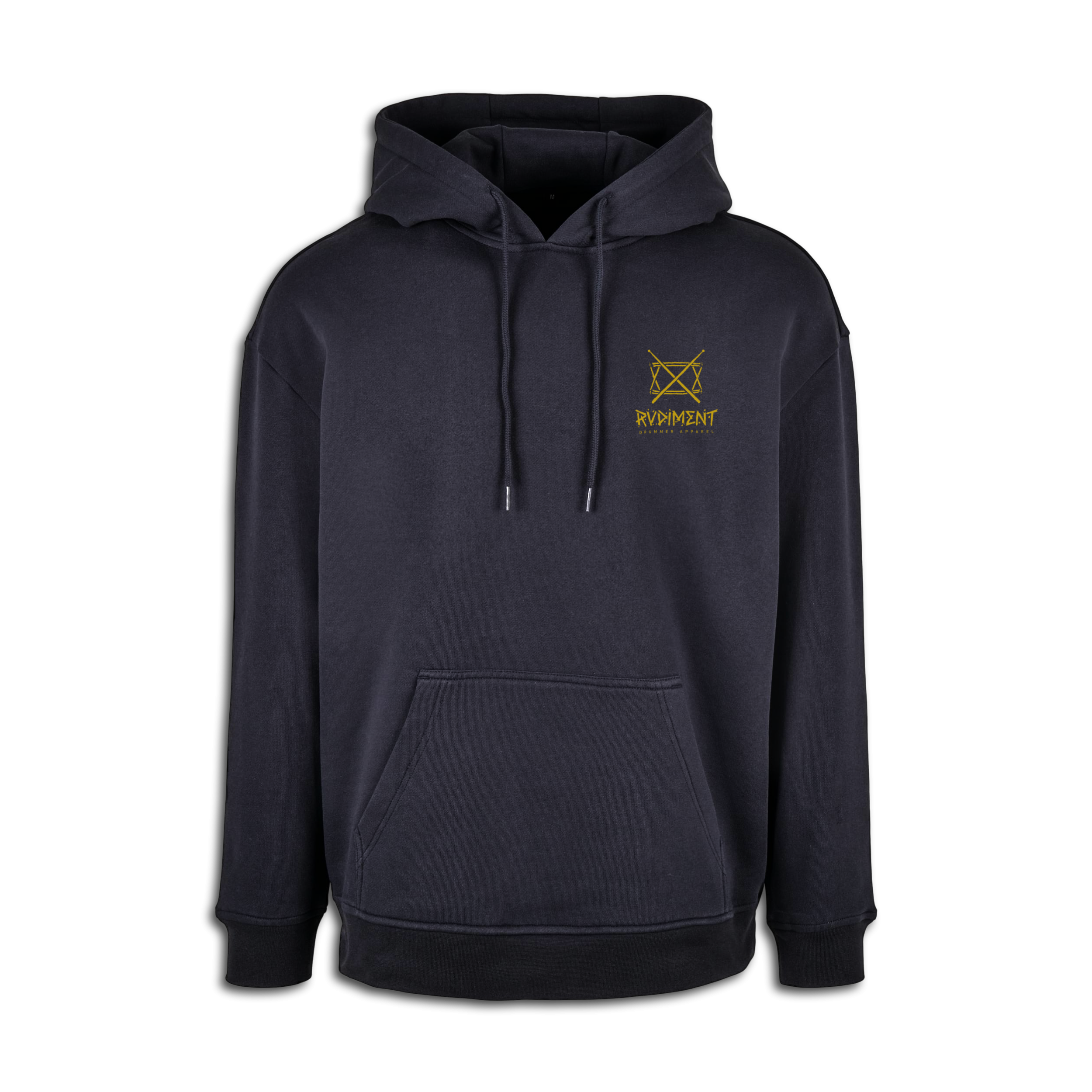 Rhythm Cortex Hoodie für Drummer - Oversize Unisex Fit - Vorderansicht | RVDIMENT Drummer Apparel