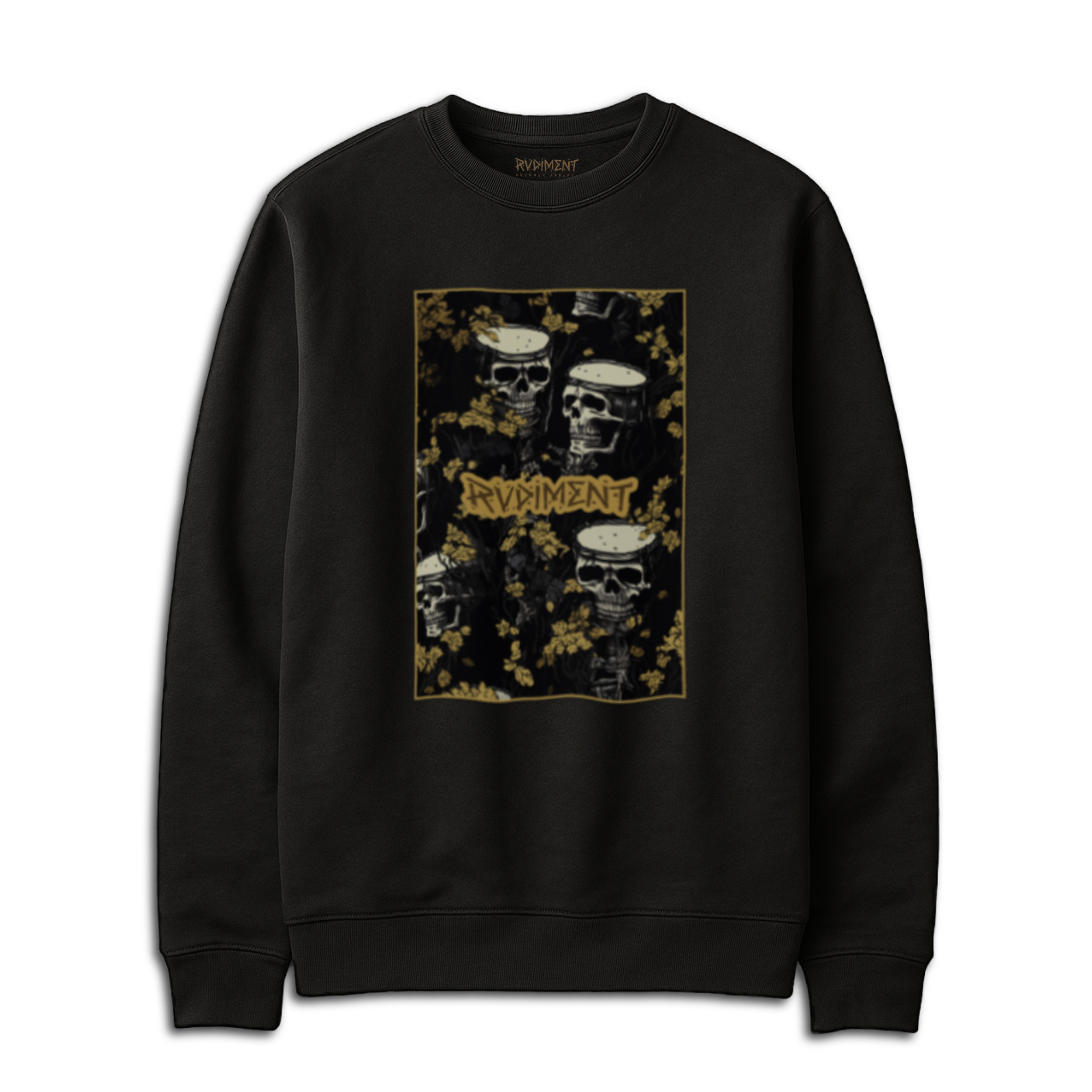 Snare Drum Skull Sweatshirt