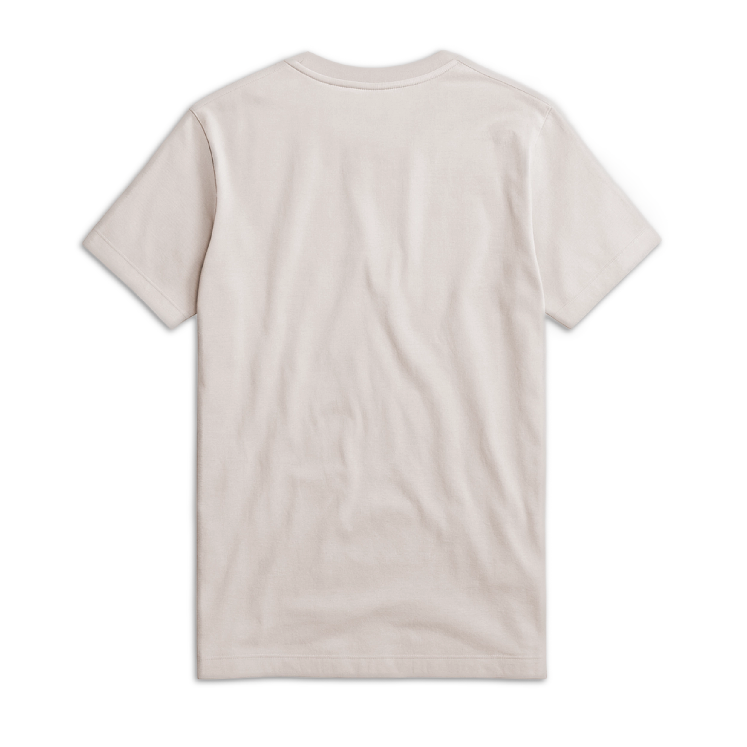 Chops Unisex T-Shirt Vintage White for Drummers - Back View | RVDIMENT Drummer Apparel