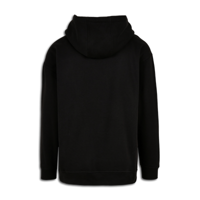 Classic Logo Hoodie for Drummers - Oversized Unisex Fit - Back View | RVDIMENT Drummer Apparel