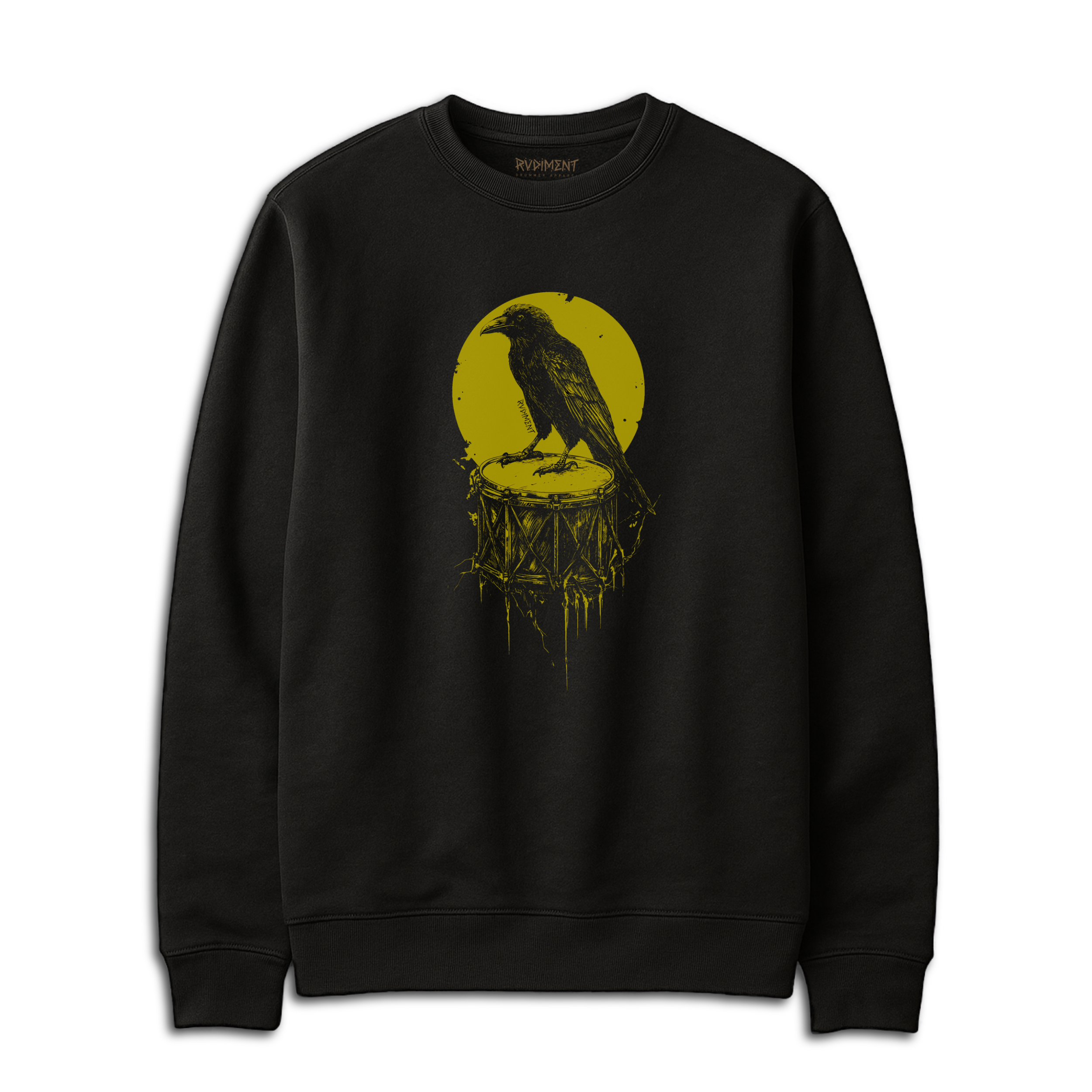 Crow Snare Drum Sweatshirt