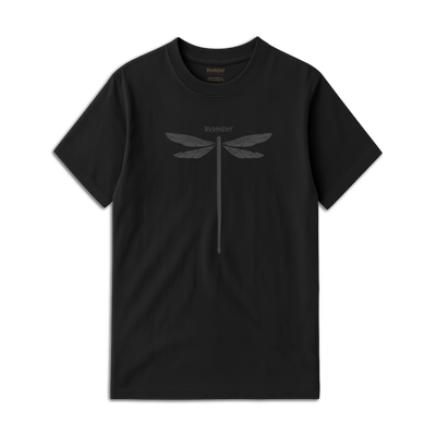 Dragonvly Drumstick Unisex T-Shirt for Drummers - Front View | RVDIMENT Drummer Apparel