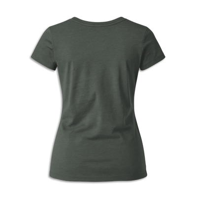 Dragonvly Drumstick Women's T-Shirt for Drummers - Back View | RVDIMENT Drummer Apparel