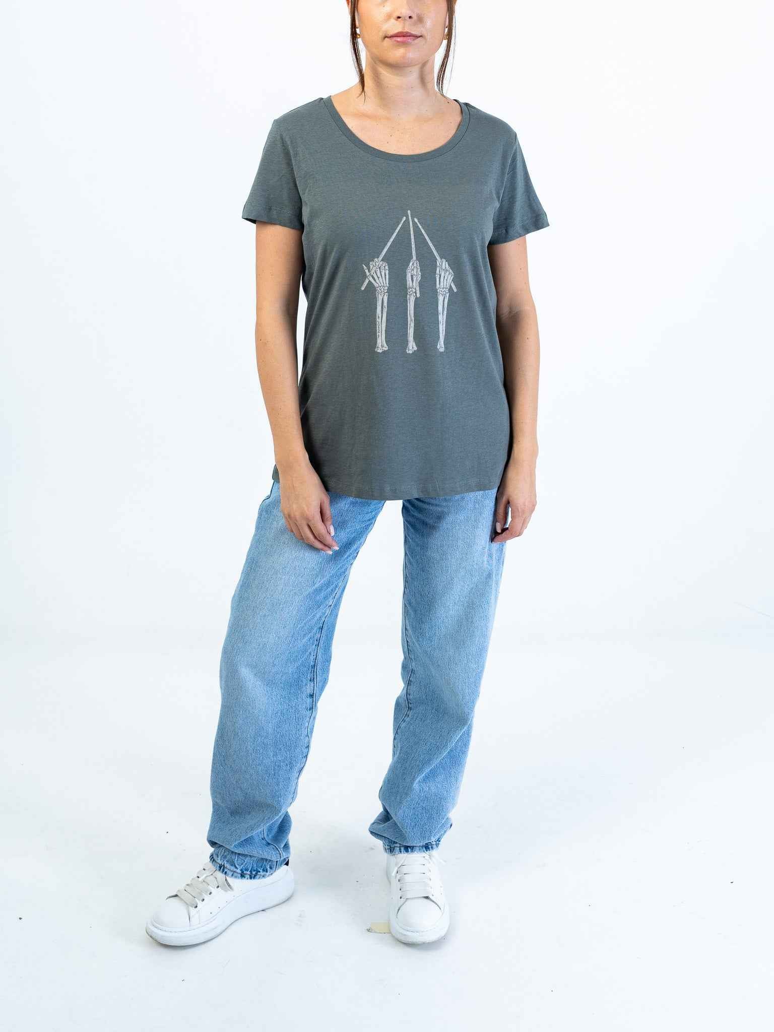 Drumstick Grips Damen T-Shirt