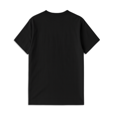 Ghost Notes Unisex T-Shirt for Drummers - Back View | RVDIMENT Drummer Apparel