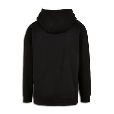 Triplet Ninja Hoodie for Drummers - Oversized Unisex Fit - Back View | RVDIMENT Drummer Apparel