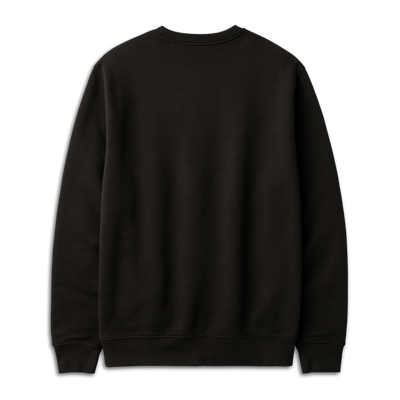 Snare Drum Skull Men's Sweatshirt for Drummers - Back View | RVDIMENT Drummer Apparel